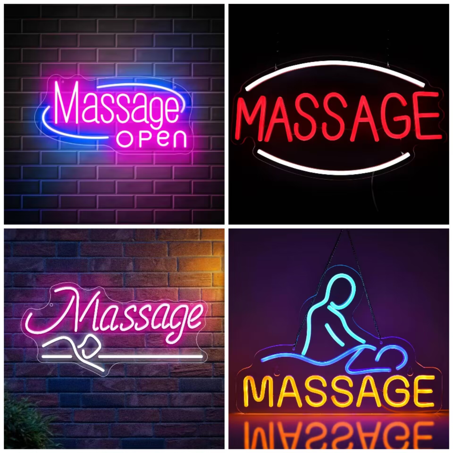 Spa Wellness Hotel - Masaj Spa Açık LED Neon Tabela
