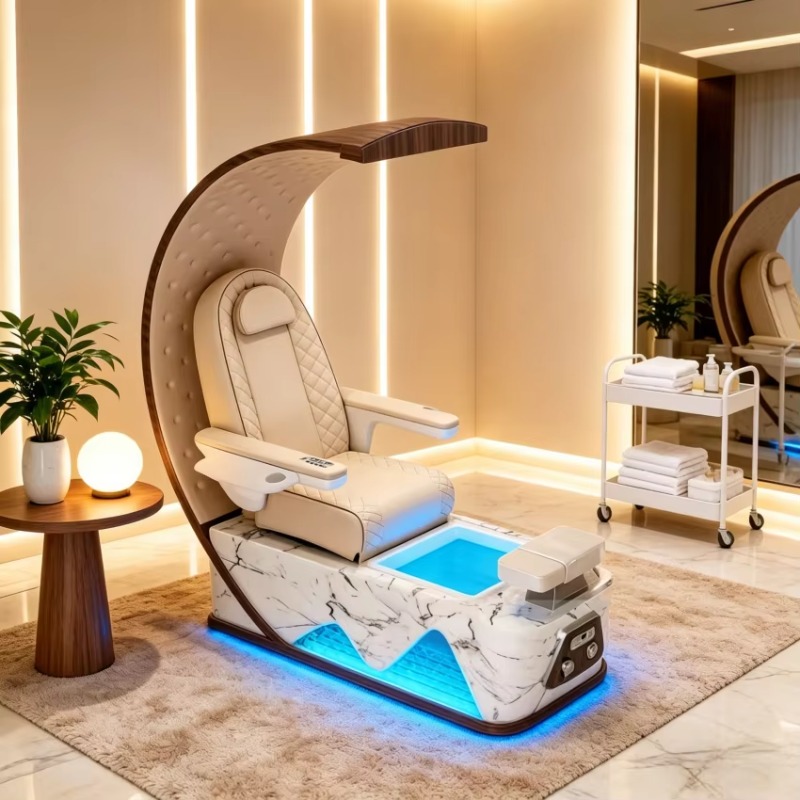 Spa Wellness Hotel - Lüks Elektrikli Pedikür Masaj Koltuğu Modern
