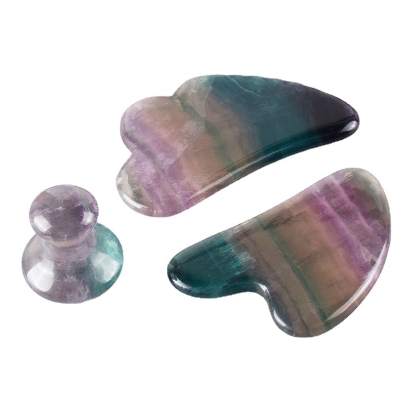 Spa Wellness Nature - Doğal yeşim masaj florit Gua Sha
